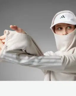 Sudadera Adidas Con Capucha Own The Run 3 Bandas Mujer – 3/4