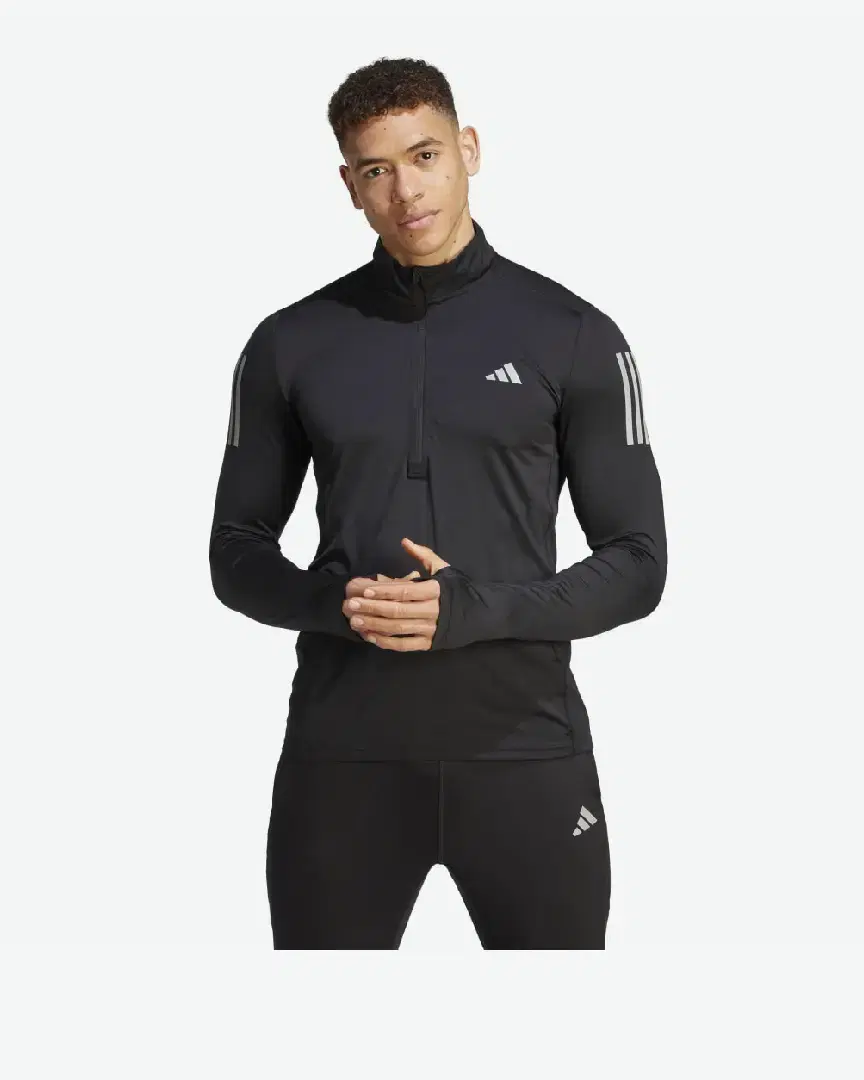 Sudadera Adidas de Manga Larga 1/4 Own The Run M - IK9562 (0) au meilleur prix !