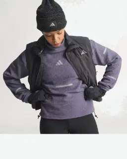 Sudadera Adidas de Running Adi365 Climawarm+ Cuello Redondo Unisex – 4/4