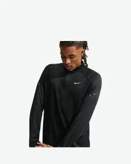 Camiseta de invierno de media cremallera Therma-Fit Repel Nike Stride Hombre – 3/4