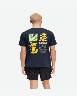Camiseta de Manga Corta Hoka Collage Hombre – 2/4