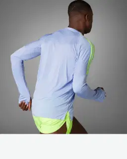 Camiseta Adidas de Manga Larga de Running Adizero Mujer – 2/4