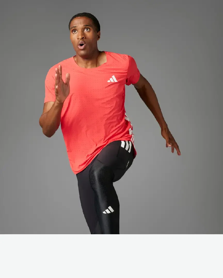Camiseta Adidas de Running Adizero Hombre