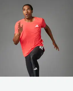 Camiseta Adidas de Running Adizero Hombre – 1/4