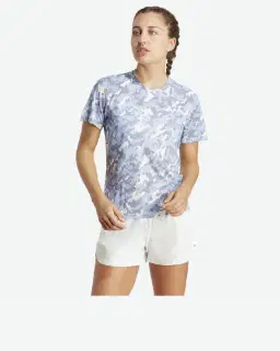 Camiseta Adidas de Running Own The Run Camo Mujer – 1/4