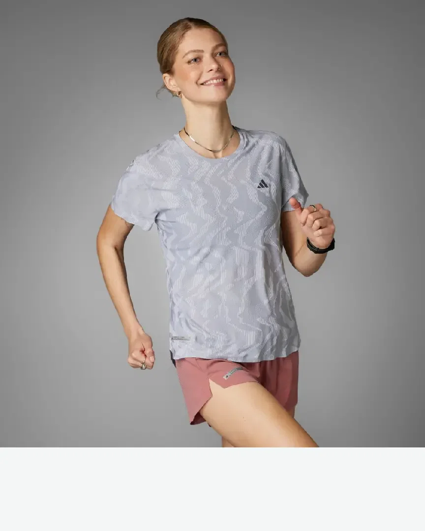 Camiseta Adidas de running técnica Ultimate Heat Rdy Hombre