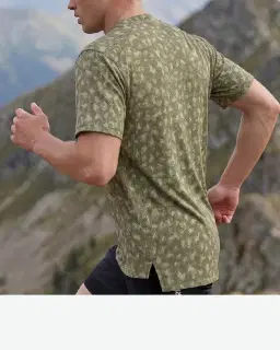 Camiseta Adidas de Trail Impresa Climacool+ Terrex Xploric Hombre – 4/4