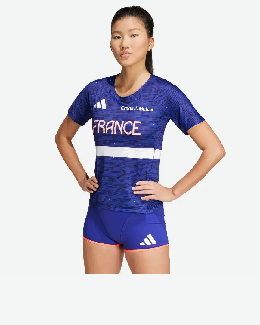 Camiseta Adidas Equipo Nacional Femenino Francia Unisex
