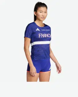 Camiseta Adidas Equipo Nacional Femenino Francia Unisex – 3/4