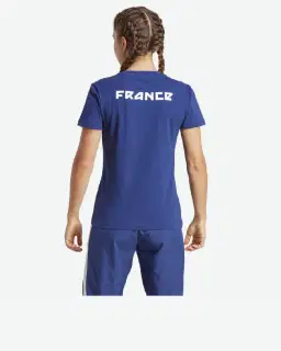 Camiseta Adidas Gráfica De Algodón Francia Mujer – 2/4