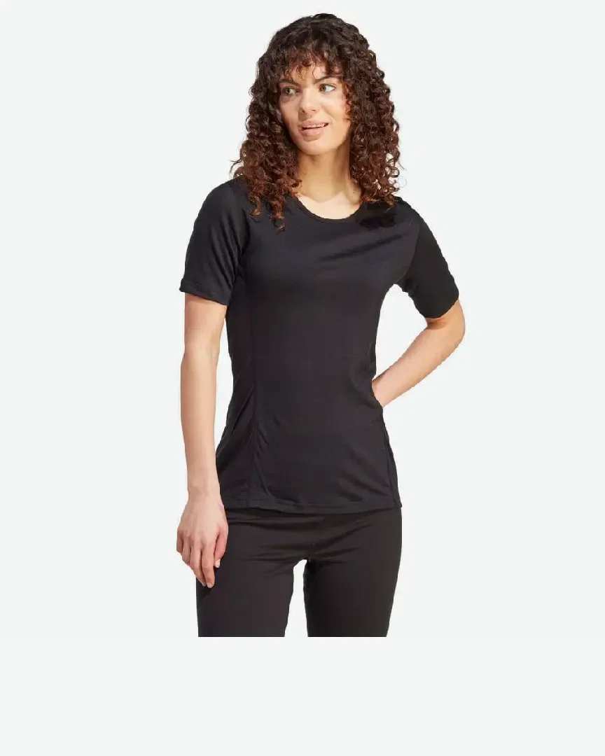 Camiseta Adidas de Manga Corta Capa Base Xperior Merino 150 Mujer