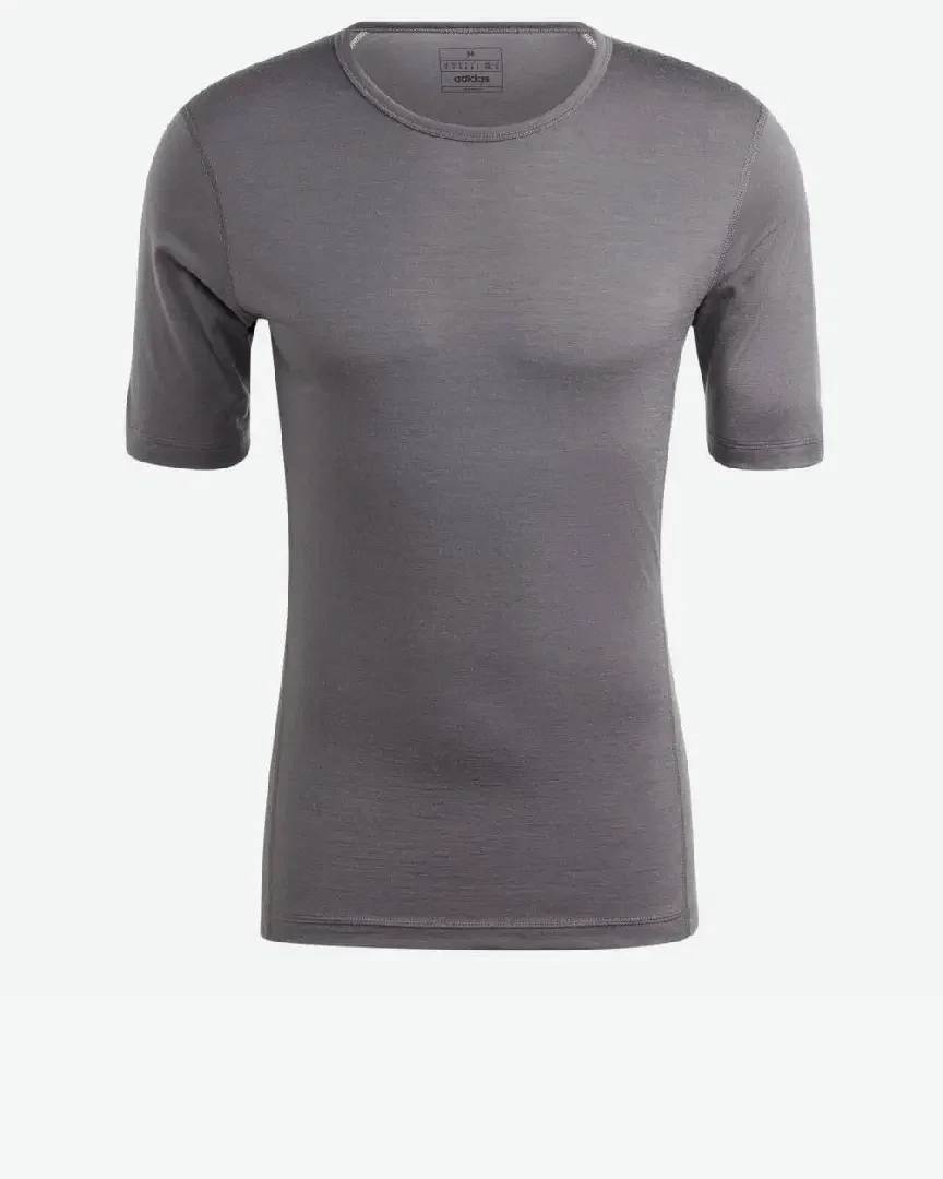 Camiseta Adidas de Manga Corta Primera Capa Xperior Merino 200 Hombre