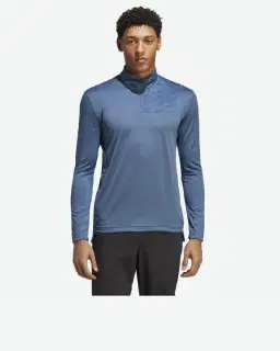 Camiseta Adidas de Manga Larga Con Media Cremallera Terrex Multi Hombre – 1/4