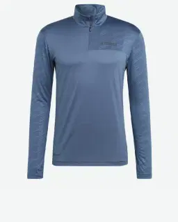 Camiseta Adidas de Manga Larga Con Media Cremallera Terrex Multi Hombre – 4/4