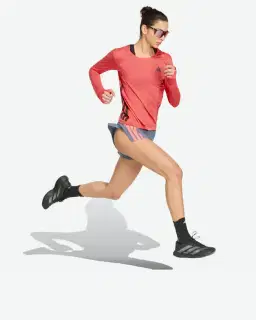 Camiseta Adidas de Manga Larga de Running Adizero Mujer – 3/4
