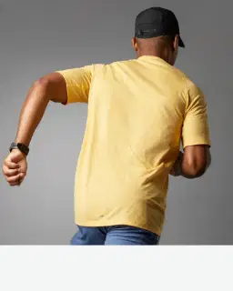Camiseta Adidas Own The Run 3 Rayas Hombre – 2/4