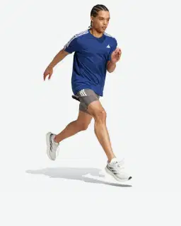 Camiseta Adidas Own The Run 3 Rayas Hombre – 4/4
