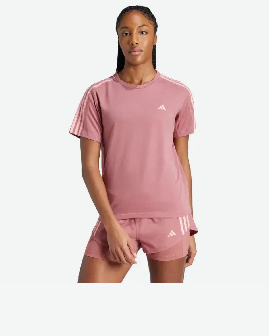 Camiseta Adidas Own The Run 3 Rayas M
