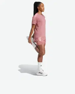 Camiseta Adidas Own The Run 3 Rayas Hombre – 3/4
