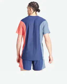 Camiseta Adidas Own The Run Colorblock Hombre – 3/4