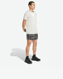 Camiseta Adidas Own The Run Melange Hombre – 3/4
