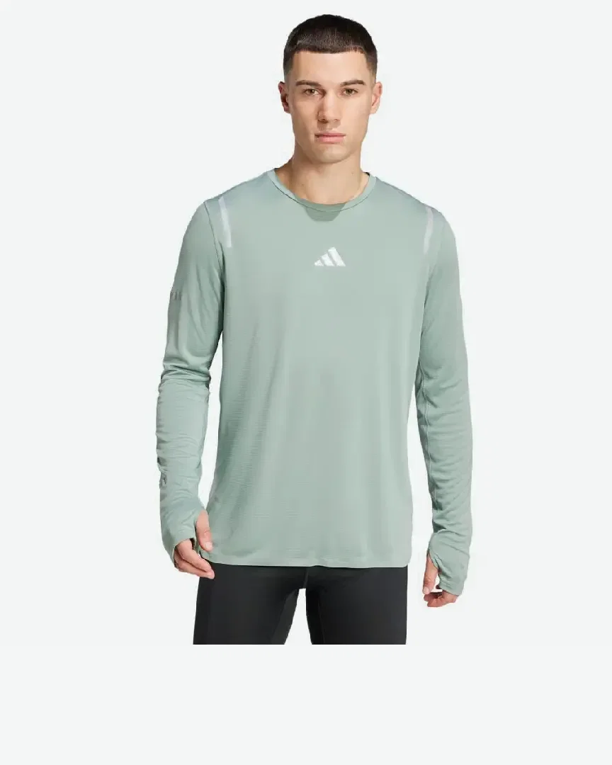 Camiseta Adidas Reflectante de Manga Larga Ultimate Running Hombre