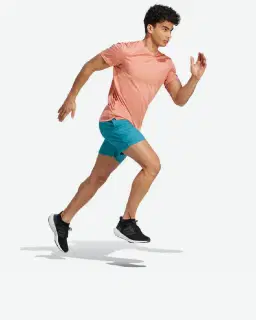 Camiseta Adidas Run It Hombre – 3/4