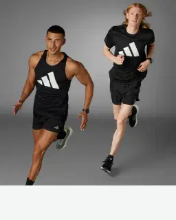 Camiseta Adidas Run It Hombre – 3/4