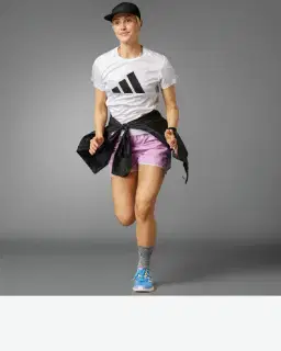 Camiseta Adidas Run It Hombre – 3/4