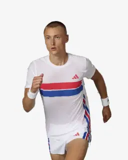 Camiseta de running Adizero Retro Hombre – 1/2