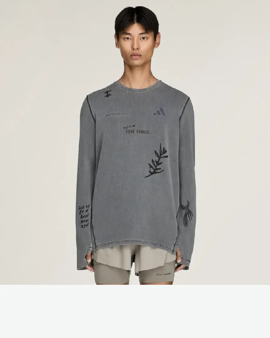 Camiseta de Manga Larga Adidas Running X Song For The Mute M