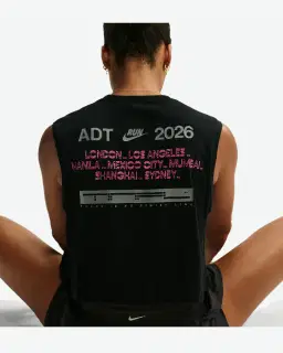 Camiseta Sin Mangas Dri-Fit Nike After Dark Tour Mujer – 2/4