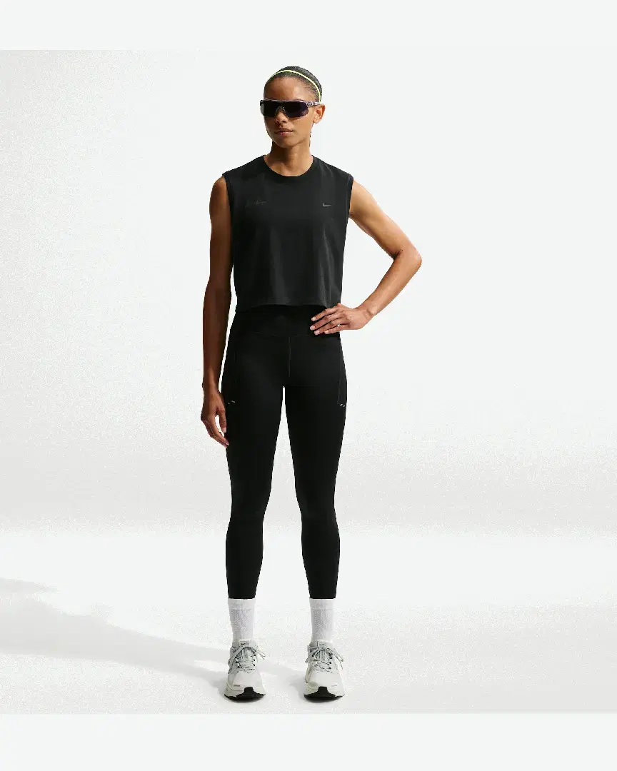 Camiseta sin mangas Dri-Fit Nike Swift Butterfly W - IM0631-010 (3) au meilleur prix !