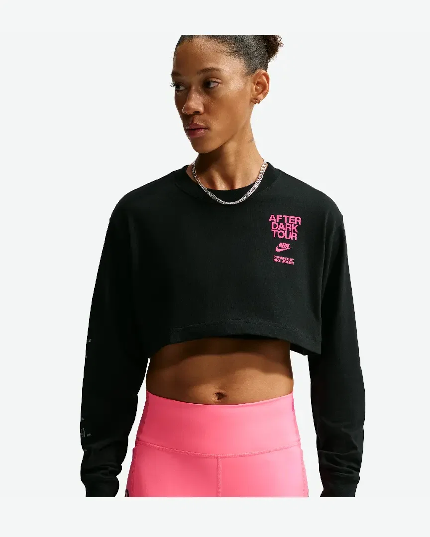 Camiseta Ultra-Corta Dri-Fit Nike After Dark Tour W
