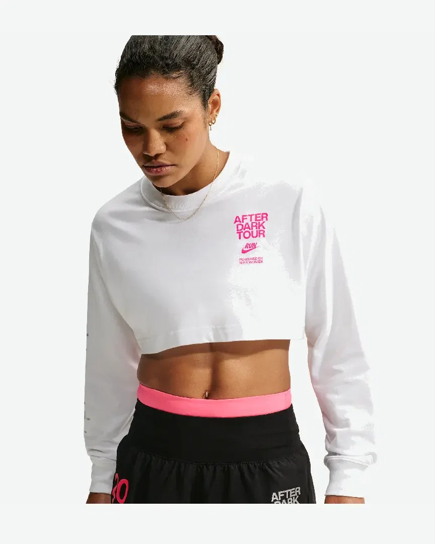 Camiseta Ultra-Corta Dri-Fit Nike After Dark Tour W
