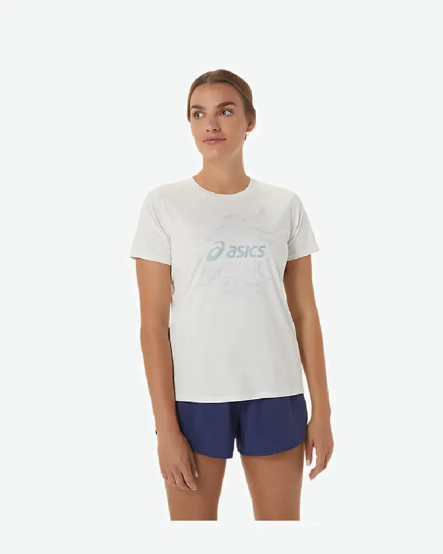 Camiseta de manga corta Asics Nagino Graphic Run W