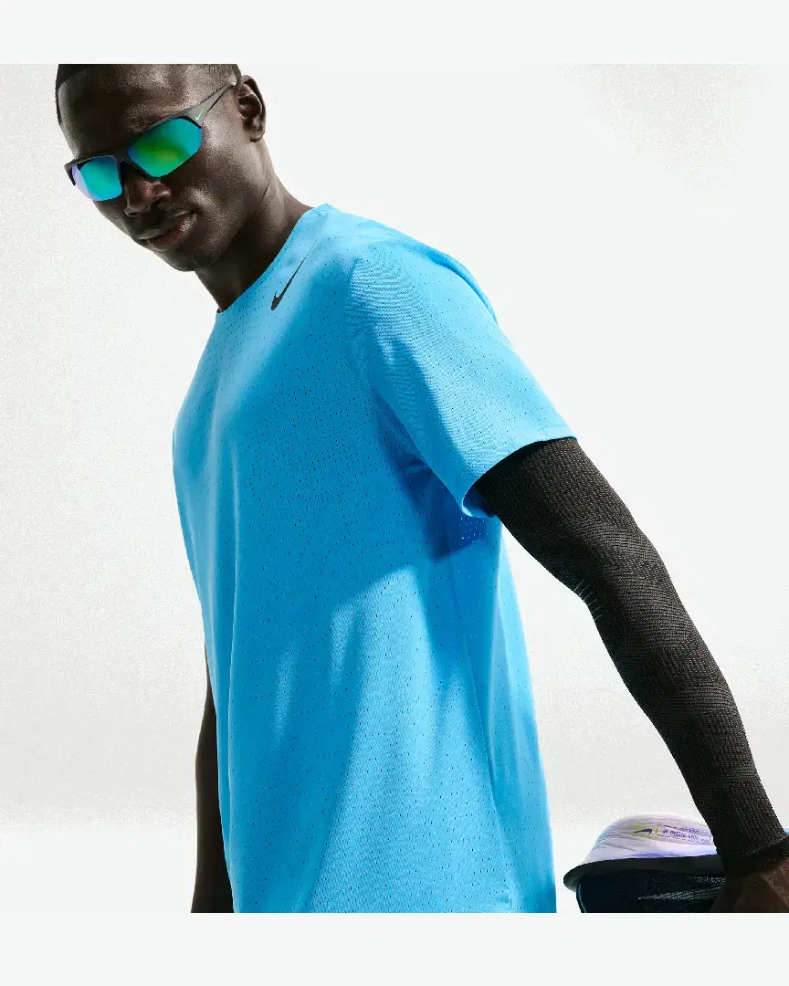 Camiseta Nike Aeroswift M - HJ3377-418 (2) au meilleur prix !