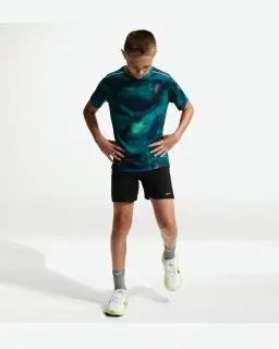 Camiseta de manga corta Dri-Fit Nike Miler para niño – 4/4