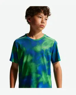 Camiseta de manga corta Dri-Fit Nike Miler para niño – 3/4