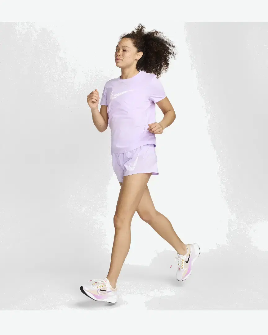 Camiseta de manga corta Dri-Fit Nike One Swoosh W - FN2618-512 (3) au meilleur prix !