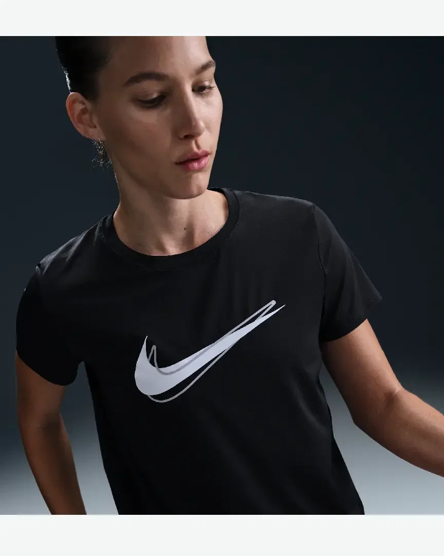 Camiseta de manga corta Dri-Fit Nike One Swoosh W
