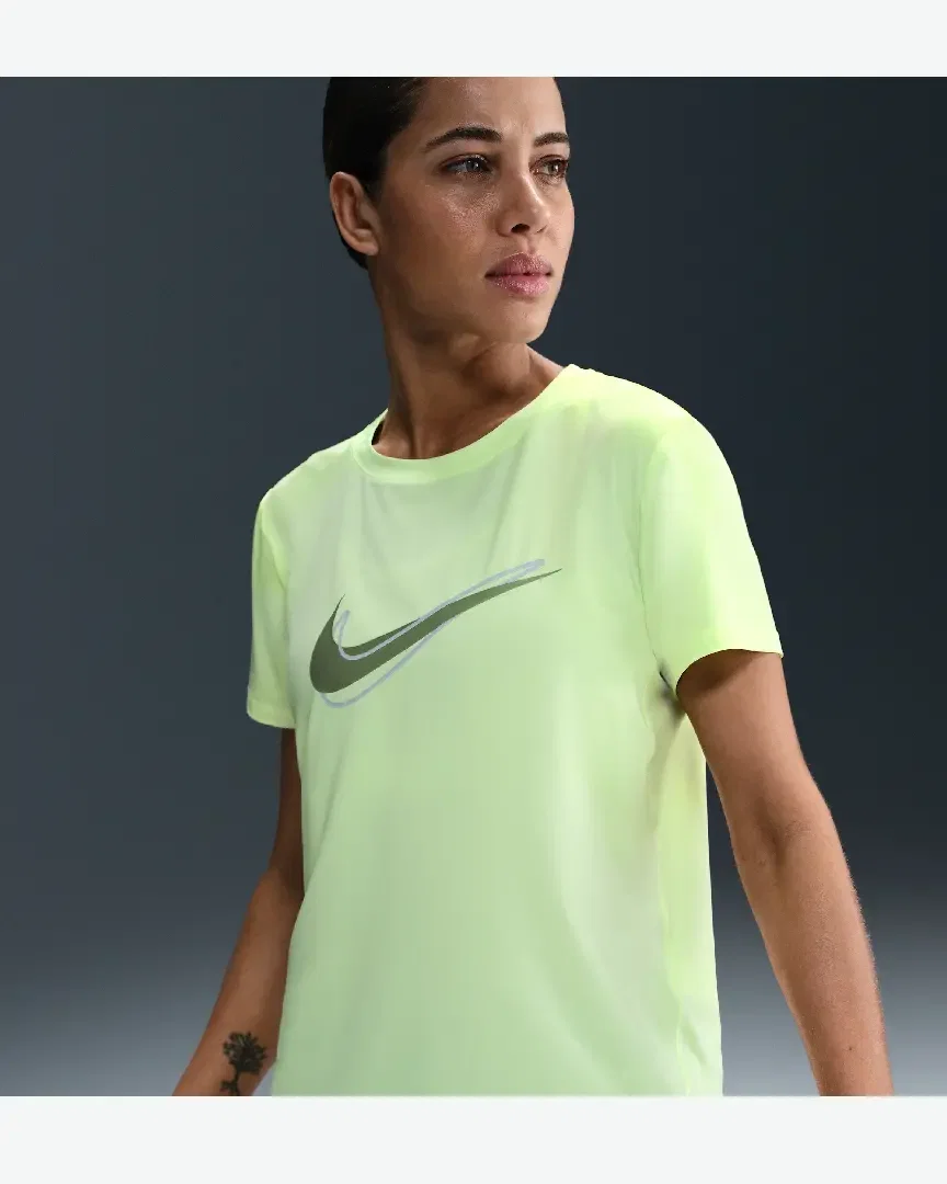 Camiseta de manga corta Dri-Fit Nike One Swoosh Mujer
