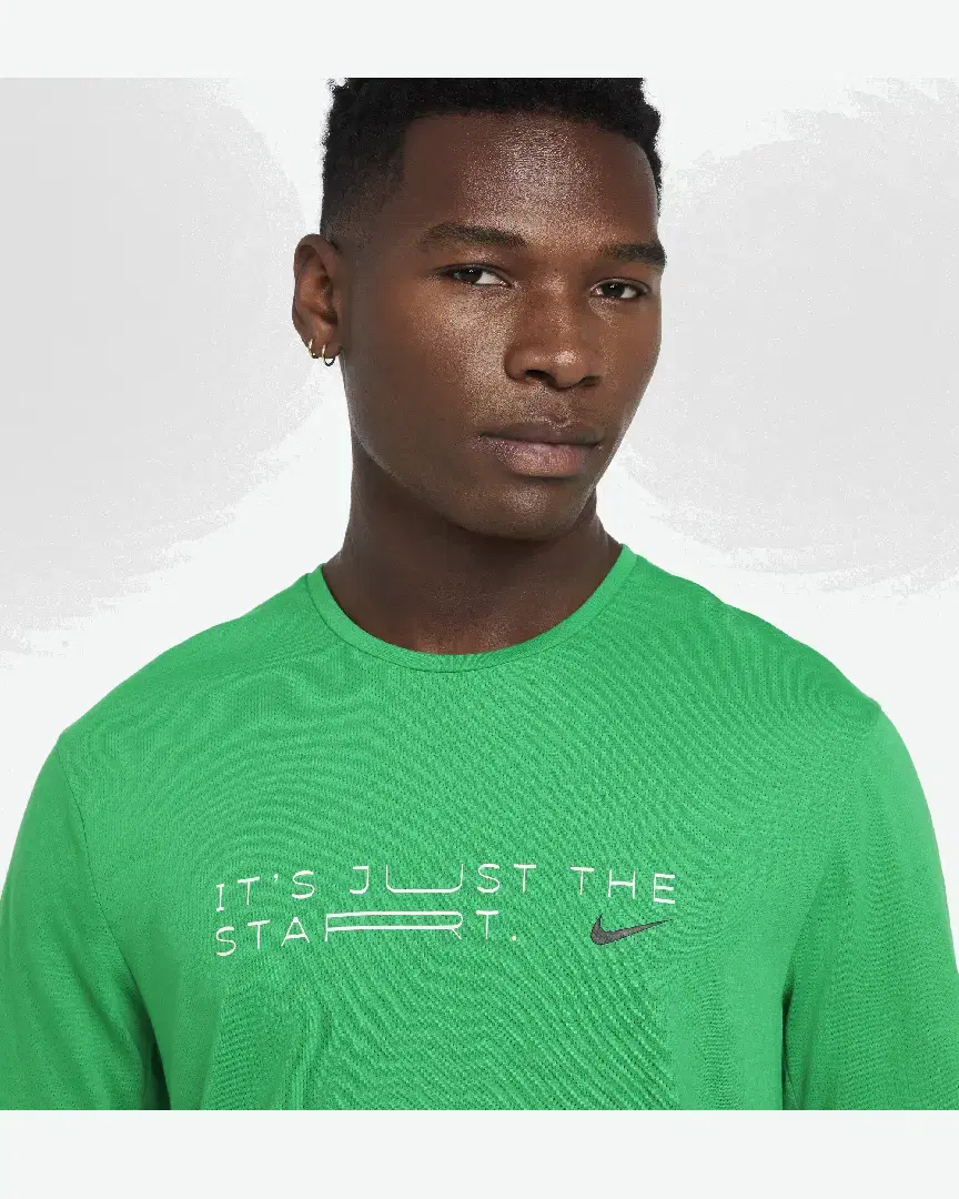 Camiseta de manga corta Dri-Fit Nike Rise 365 « Kipchoge » M - HF0904-324 (2) au meilleur prix !