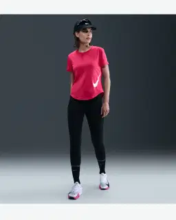 Camiseta de manga corta Dri-Fit Nike Tempo Swoosh Run Mujer – 4/4