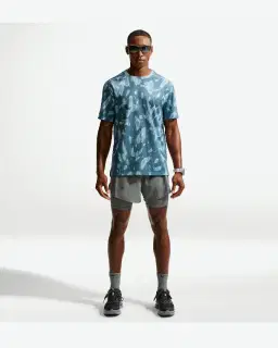Camiseta de manga corta con protección UV Dri-Fit Nike Miler Hombre – 4/4