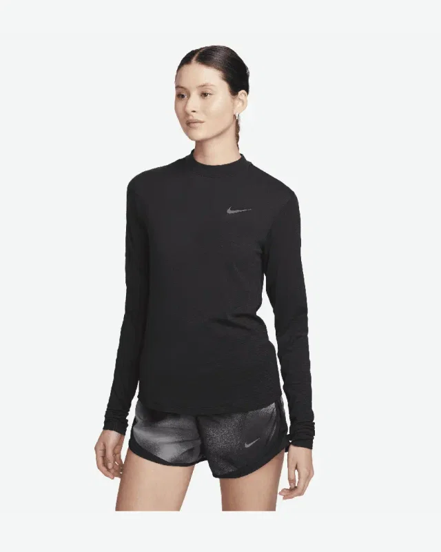 Camiseta de manga larga y cuello alto Dri-Fit Nike Swift W