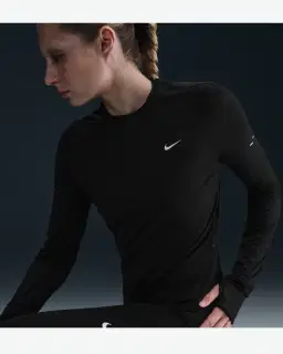 Camiseta de manga larga y cuello redondo Dri-Fit anti-UV Nike Swift Mujer – 3/4
