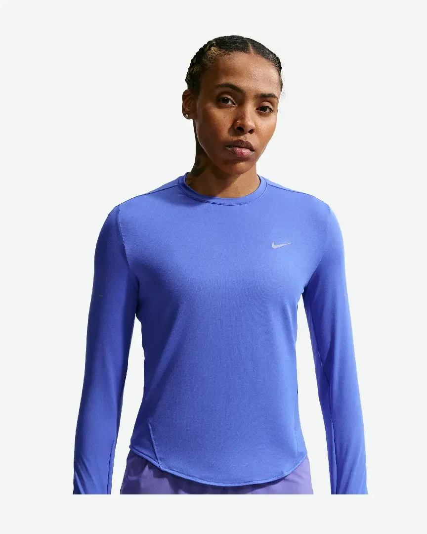 Camiseta de manga larga y cuello redondo Dri-Fit anti-UV Nike Swift Mujer