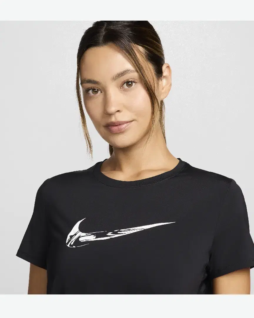 T-shirt de estampado y mangas cortas Dri-Fit Nike One W - FV6373-010 (2) au meilleur prix !