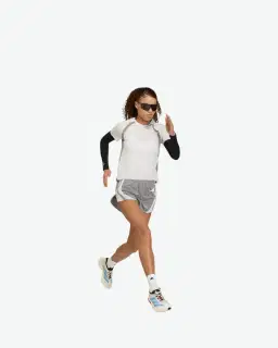 Camiseta Adidas Adizero Archive Mujer – 3/4